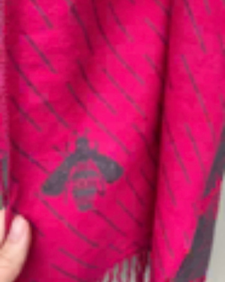 🍁🍂 cashmere bee scarf