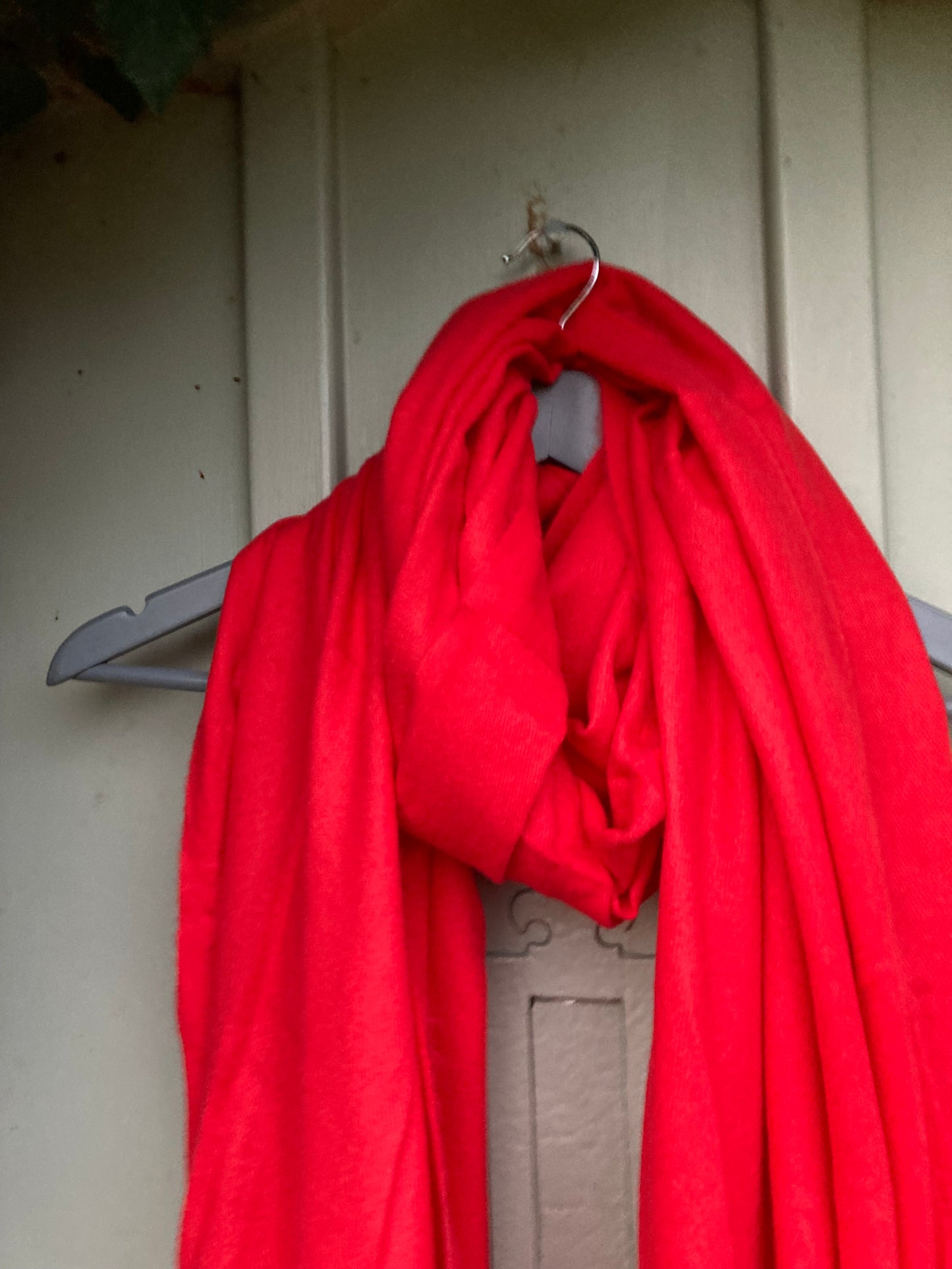 🍁🍂 Red Pom scarf