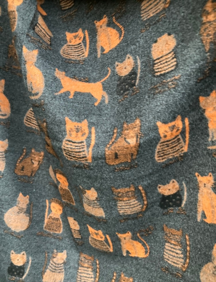 🍁🍂 orange cat scarf